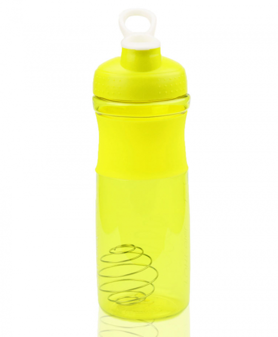 СПОРТИВНАЯ БУТЫЛКА-ШЕЙКЕР ФИРМЕННАЯ NEW LIFE 760 ml ЖЕЛТАЯ